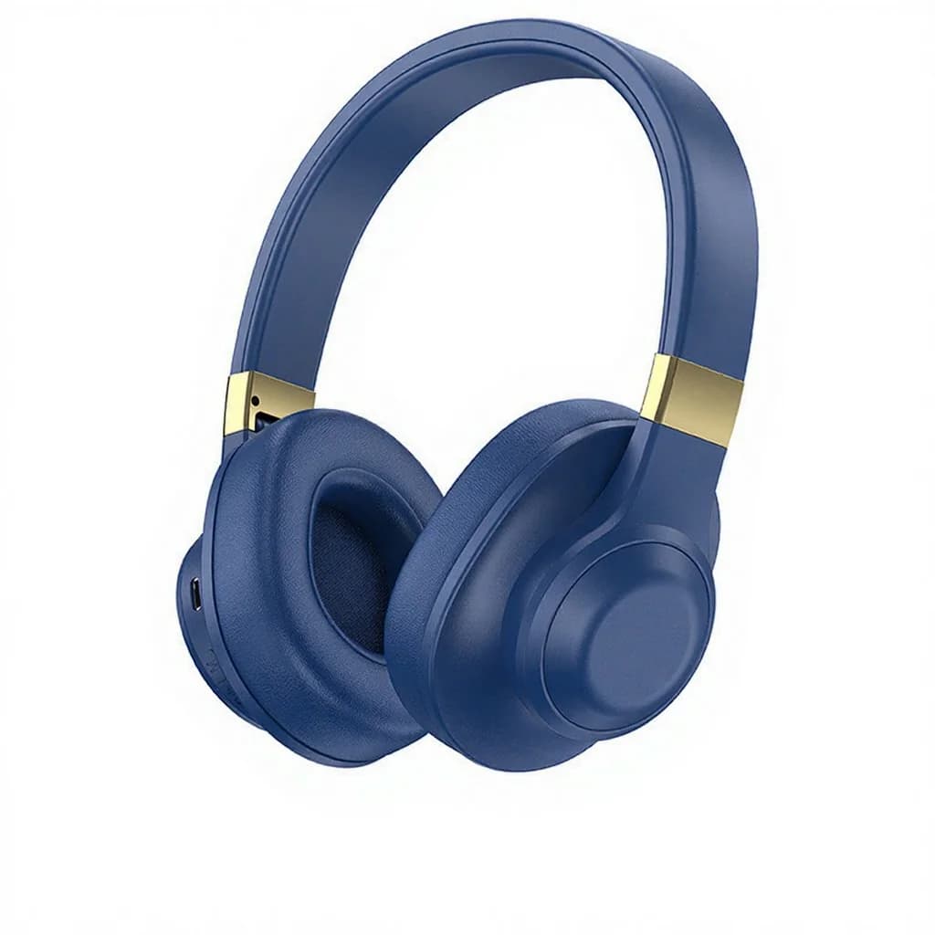 Trådløse over-ear Bluetooth-hovedtelefoner med dyb bas og lang batterilevetid