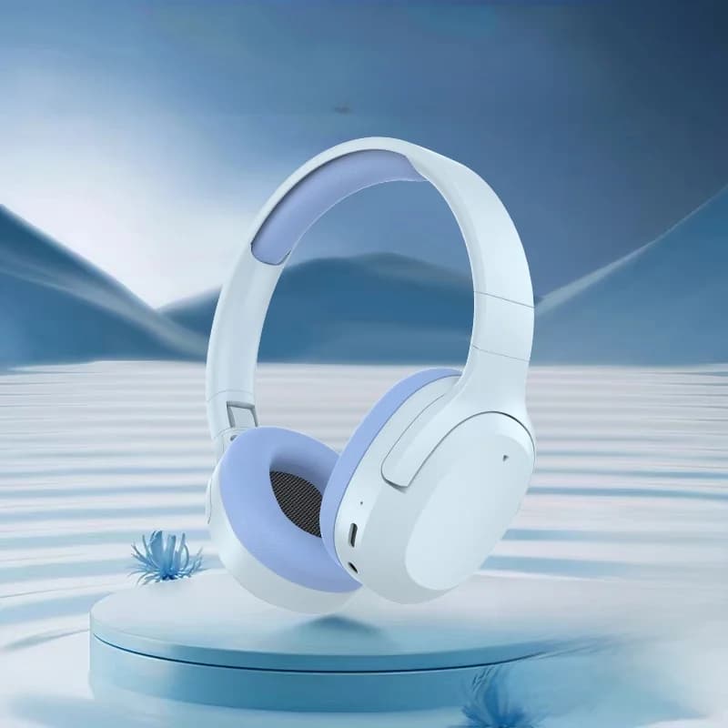 Over-ear Bluetooth-hovedtelefoner med bas, AUX og TF-kort understøttelse