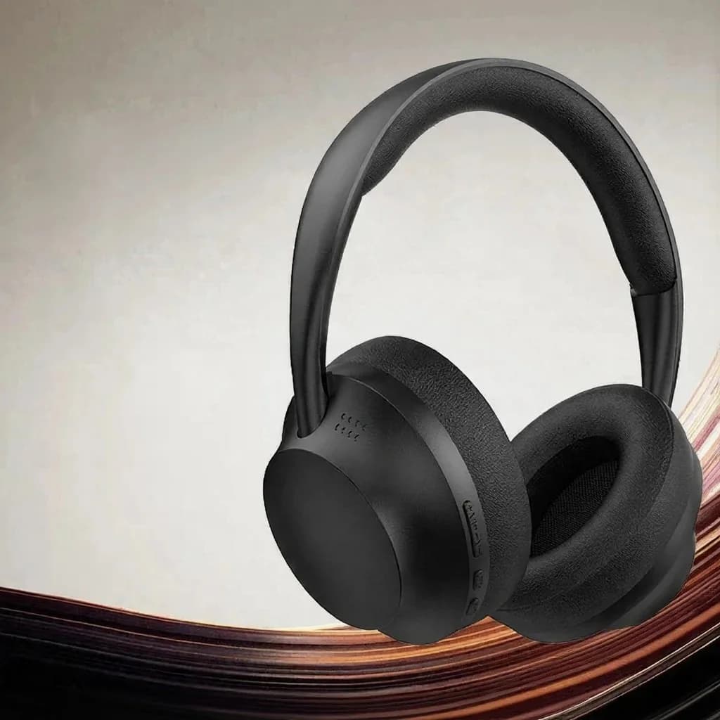 Trådløse over-ear Bluetooth-hovedtelefoner med lang batterilevetid