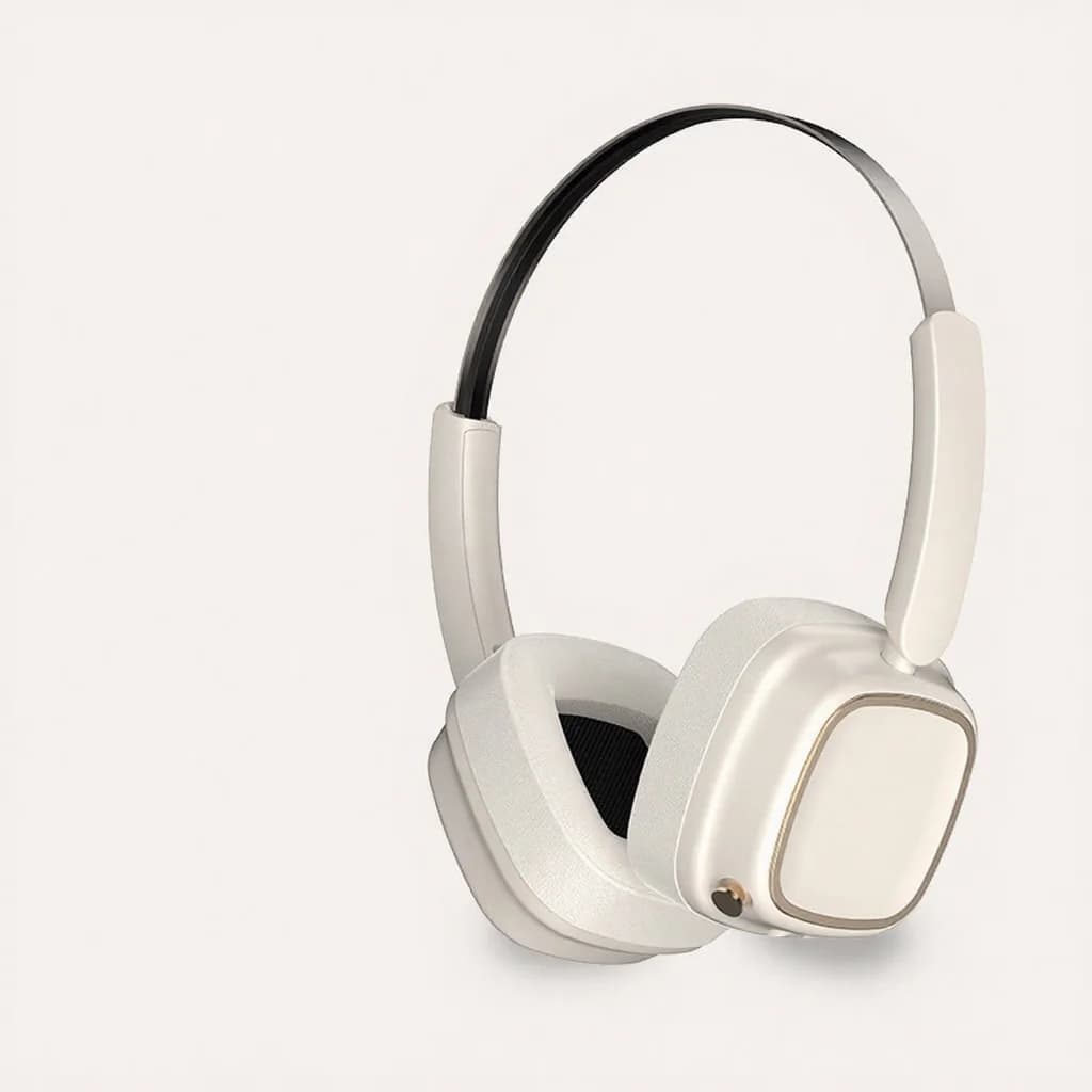 Retro over-ear trådløse hovedtelefoner Bluetooth 5.4 Stereo Bas