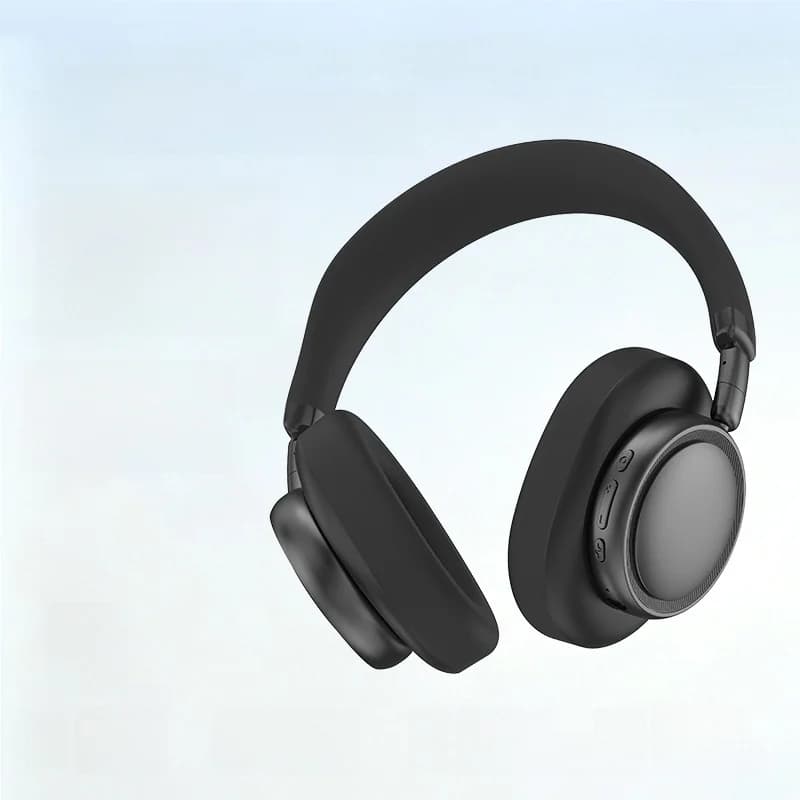 Over-ear trådløse Bluetooth-hovedtelefoner med dyb bas og Type-C opladning