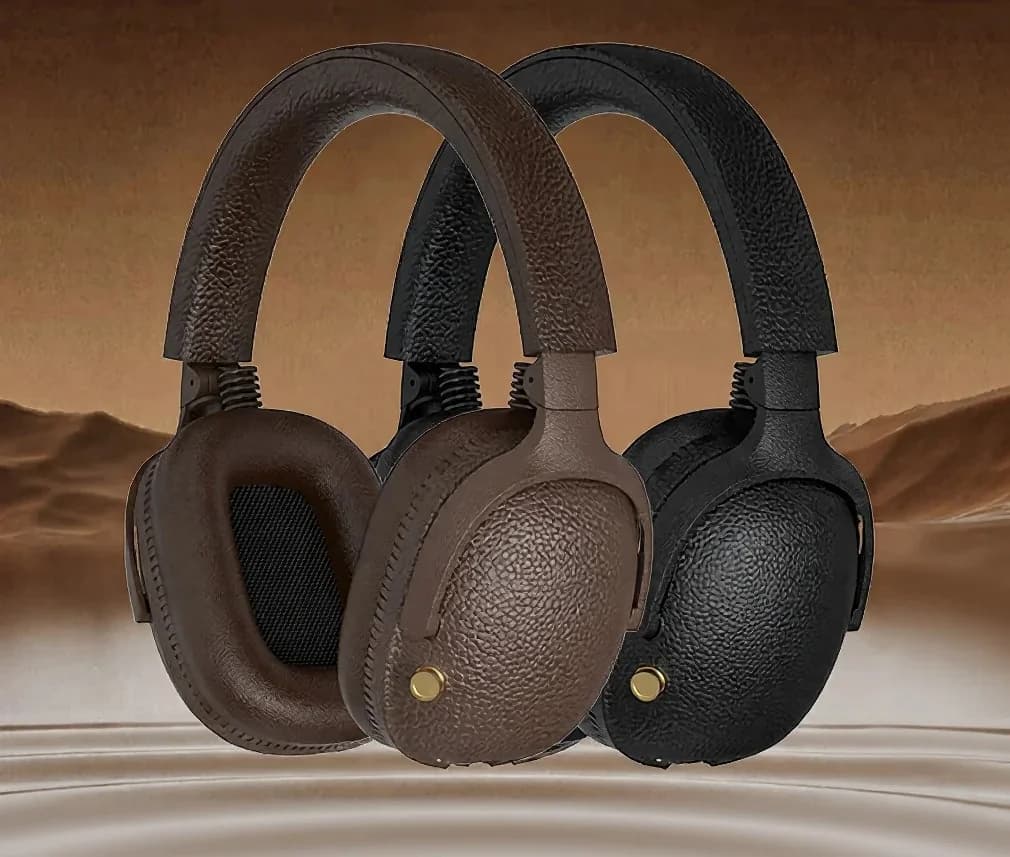 Retro trådløse over-ear hovedtelefoner med Type-C opladning og TF-kortslot