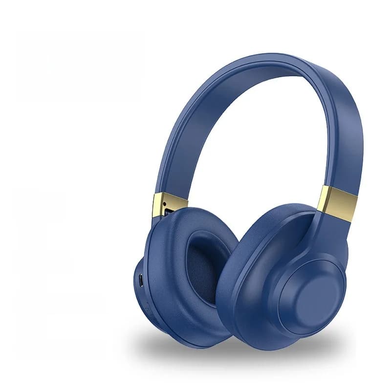 Trådløse over-ear Bluetooth-hovedtelefoner med dyb bas og lang batterilevetid