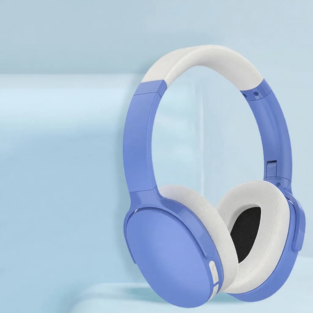 Trådløse over-ear Bluetooth-hovedtelefoner med lang batterilevetid