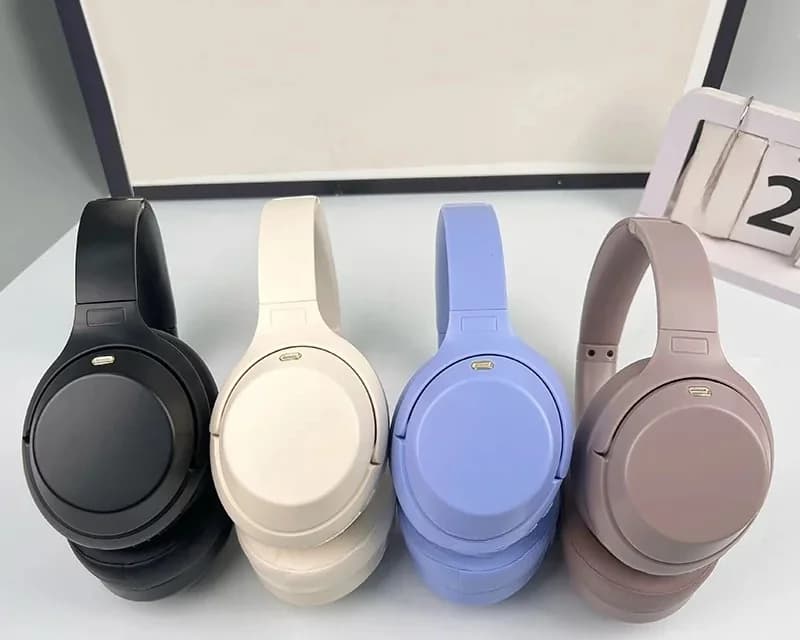 Over-ear trådløse Bluetooth-hovedtelefoner med aktiv støjreduktion