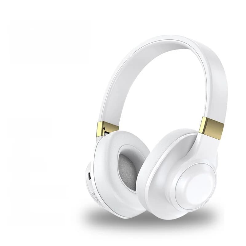 Trådløse over-ear Bluetooth-hovedtelefoner med dyb bas og lang batterilevetid