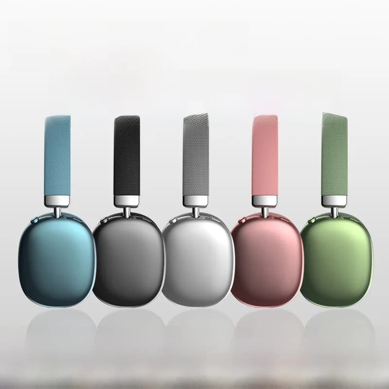 Trådløse Bluetooth-hovedtelefoner med over-øre-design, TF-kortslot og Type-C-opladning