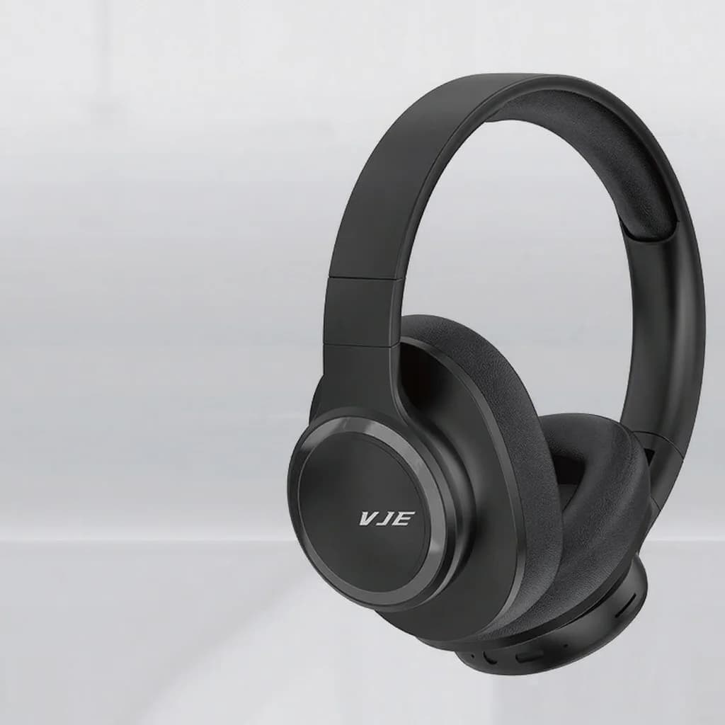 Trådløse Over-Ear hovedtelefoner med lang batterilevetid og Bluetooth 5.4