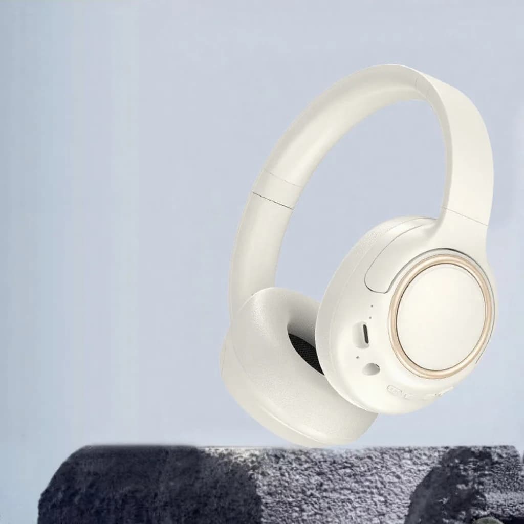 Trådløse over-ear hovedtelefoner med støjreduktion og lang batterilevetid