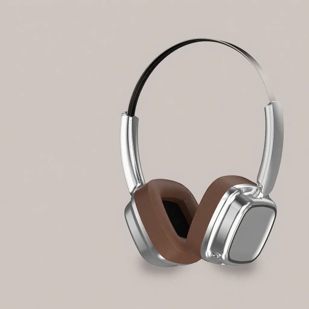 Retro over-ear trådløse hovedtelefoner Bluetooth 5.4 Stereo Bas