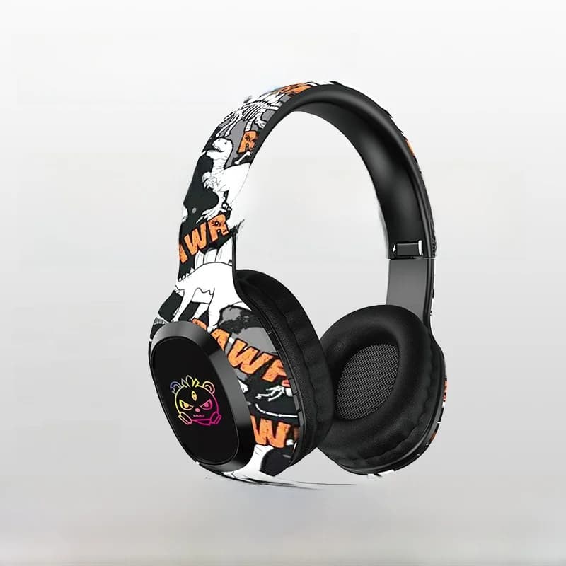 Trådløse on-ear hovedtelefoner med TF-kortslot og Bluetooth