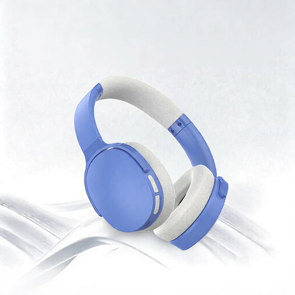 Over-ear Bluetooth-hovedtelefoner med FM, TF-kort, EQ-tilstande og mikrofon