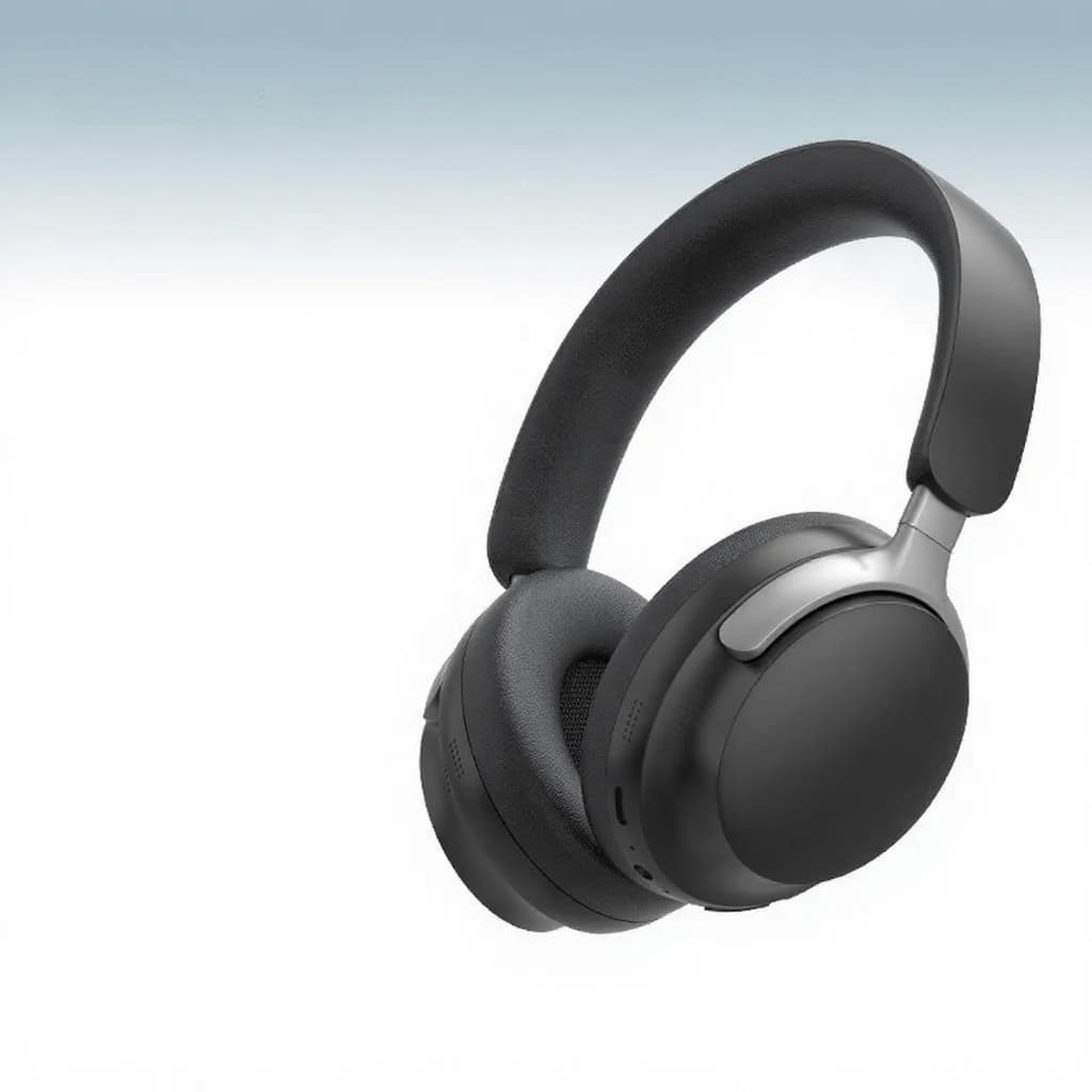Trådløse over-ear hovedtelefoner med FM-radio og lang batterilevetid