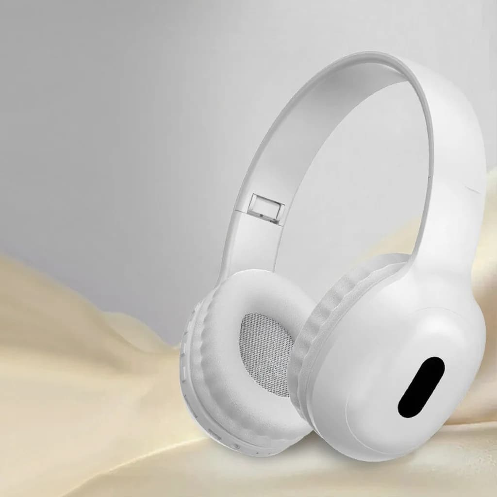 Bluetooth-hovedtelefoner med over-øre-design, TF-kortslot og AUX-indgang