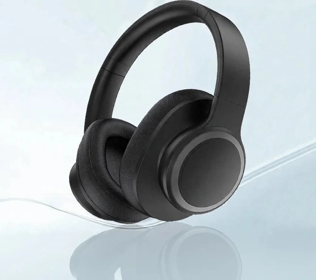 Trådløse over-ear hovedtelefoner med aktiv støjreduktion og Bluetooth 5.4