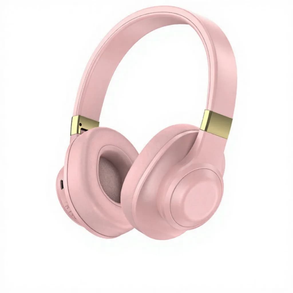 Trådløse over-ear Bluetooth-hovedtelefoner med dyb bas og lang batterilevetid