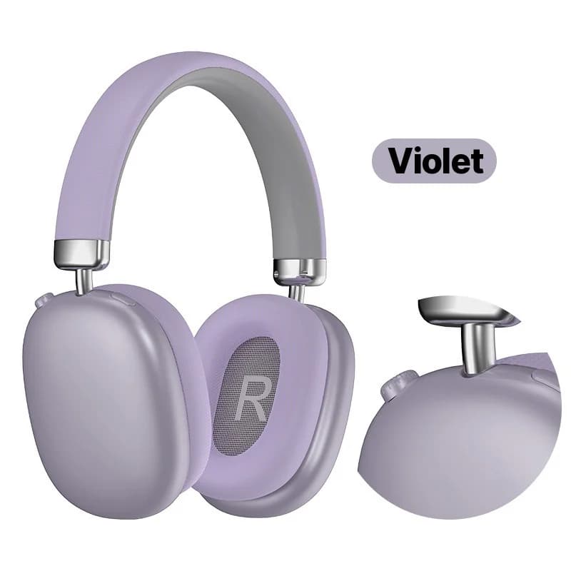 Trådløse over-ear hovedtelefoner Bluetooth 5.4 med lang batterilevetid og foldbart design